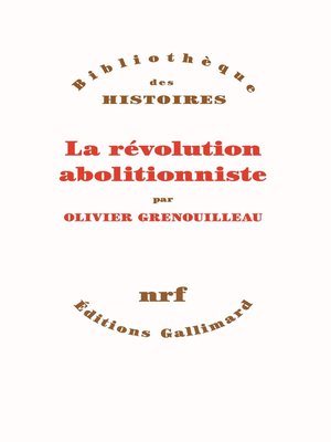 cover image of La révolution abolitionniste